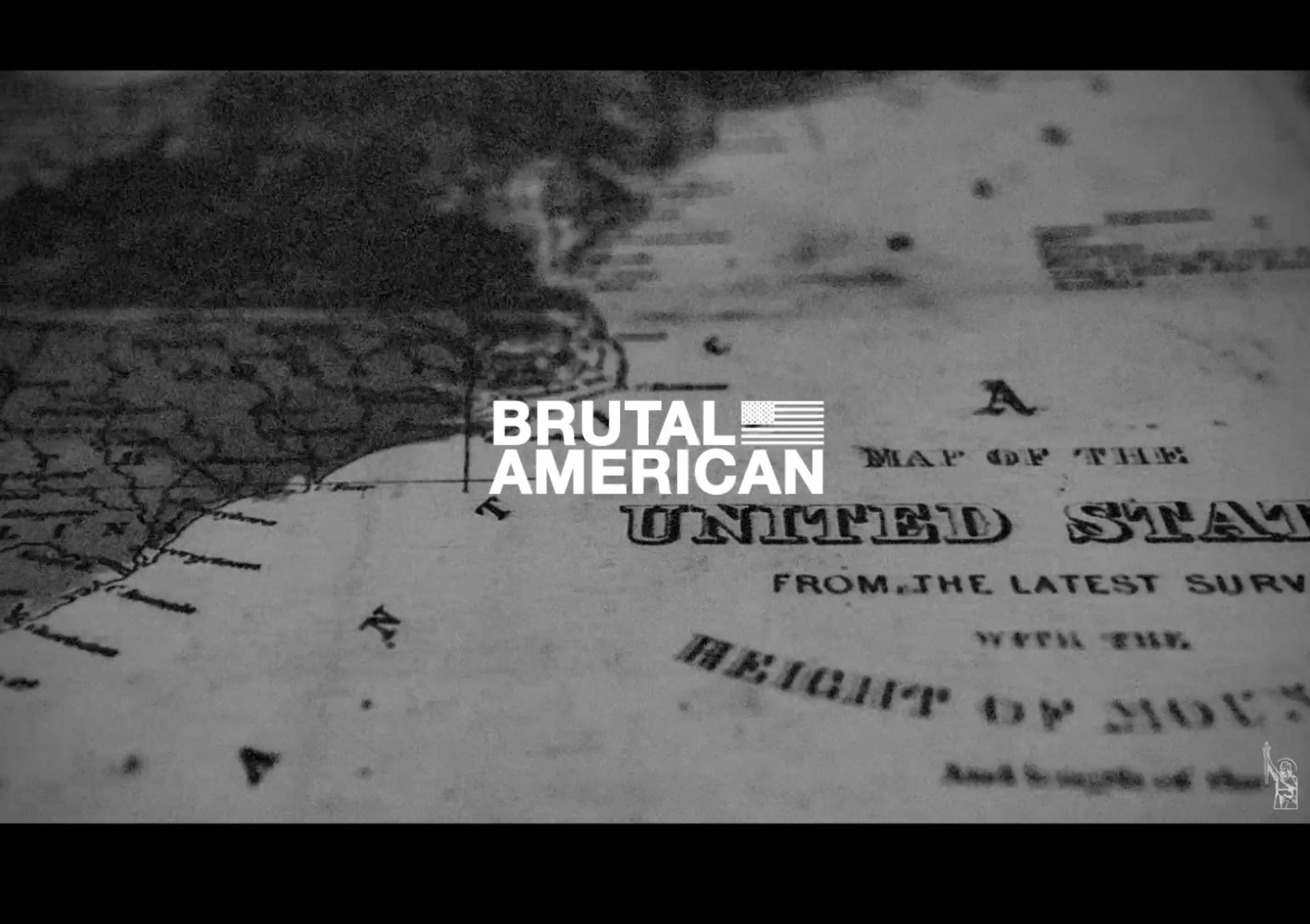 Brutal American Intro — still from documentary for Podcast Intro/Trailer